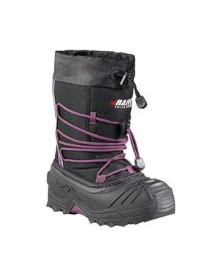 Baffin Kids' Black and Purple Snow Boot Sole